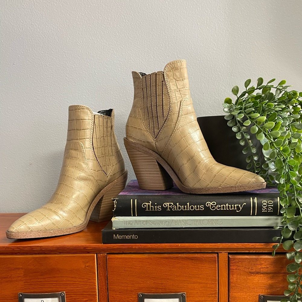 Rebecca Minkoff Tan Booties